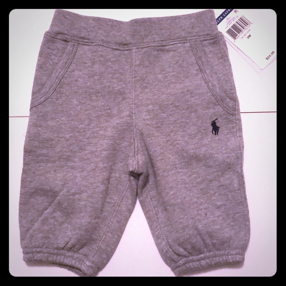 Ralph Lauren 3M Gray Sweatpants NWT